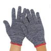 Găng tay sợi len, găng tay bảo hộ sợi len màu muối tiêu T107